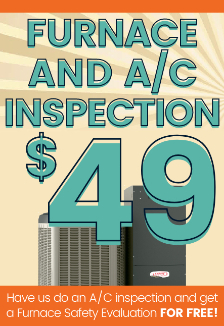 Furnace and AC Inspection only $49