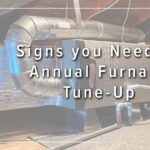 Image: a furnace in the attic, cover image for Signs you Need an Annual Furnace Tune-Up.