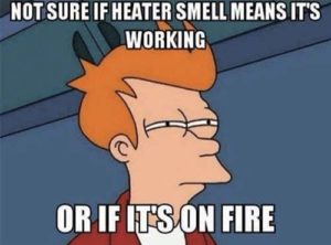 space heater meme